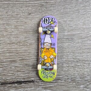 Vintage Kristian Svitak 1031 Tech Deck Fingerboard Happy Rare
